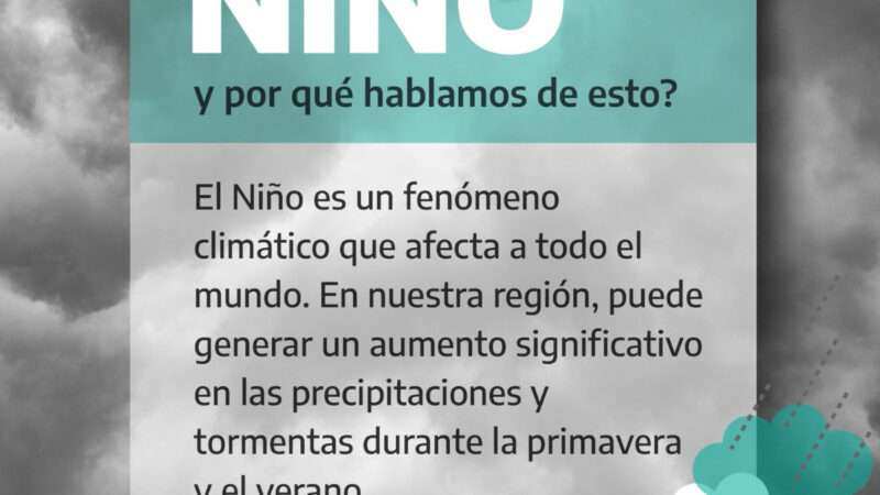 El Municipio de Hurlingham se prepara para El Niño