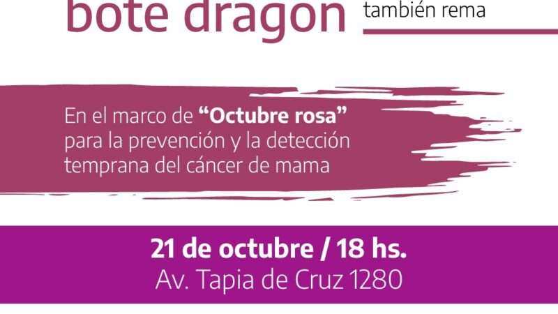 “Remo en bote dragón”: una muestra que une arte, prevención y esperanza en Escobar