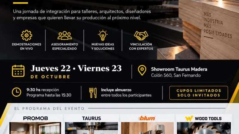 Producción sin Límites: Una Jornada para impulsar la Innovación y la Industria del Mueble