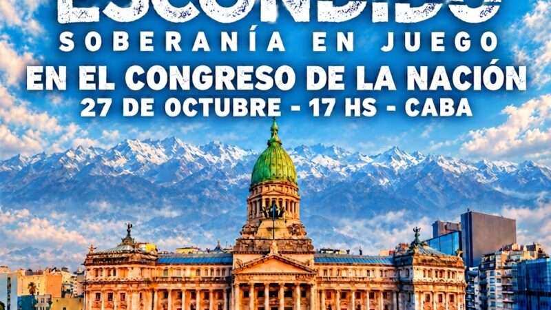 Se presenta en el Congreso de la Nación el Premiado Documental “Lago Escondido, Soberanía en Juego”