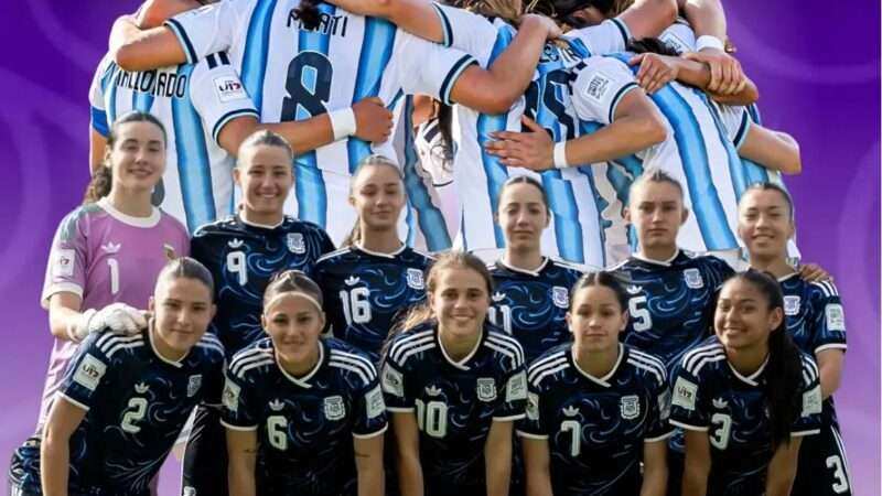 Argentina goleó 5-1 a Marruecos, avanzó a octavos del Mundial Femenino Sub 17 y se mide con Ghana
