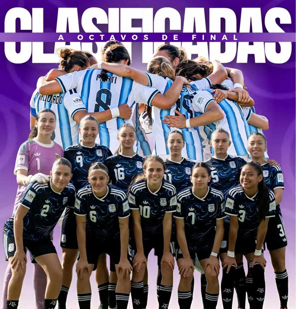 Argentina goleó 5-1 a Marruecos, avanzó a octavos del Mundial Femenino Sub 17 y se mide con Ghana