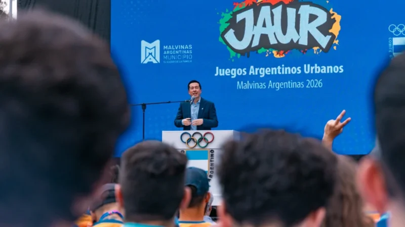 Malvinas Argentinas se vistió de fiesta para inaugurar los primeros Juegos Argentinos Urbanos