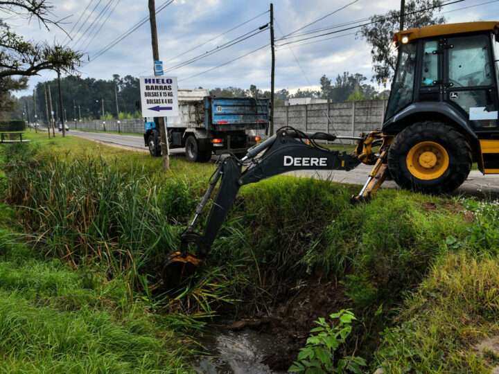El Niño: la Municipalidad intensifica las obras hidráulicas y los trabajos preventivos ante la posible crecida de los ríos Paraná y Luján